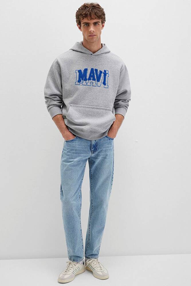 Mavi Kapüşonlu Sweat 0S10413-80018 Gri 