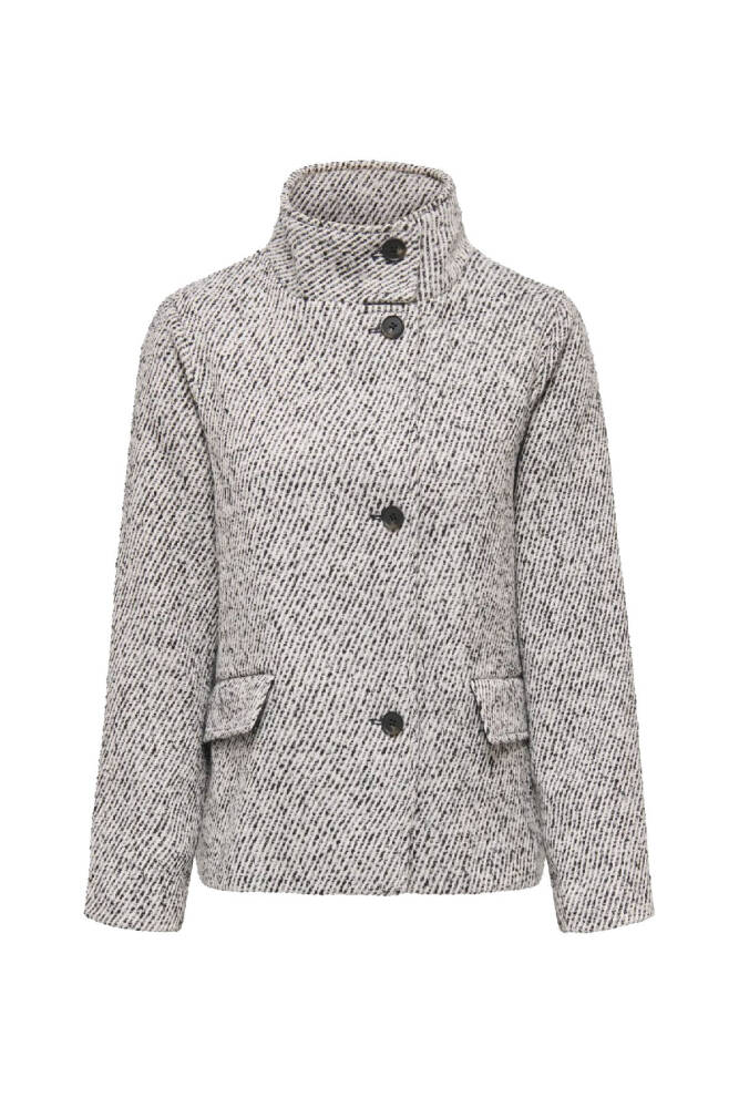Only Kadın Lulu Textured Ceket 15373263 Siyah - 6