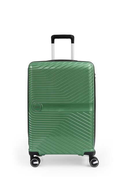 Polipropilen Kabin Boy Valiz 023CCS5239S Yeşil (1)