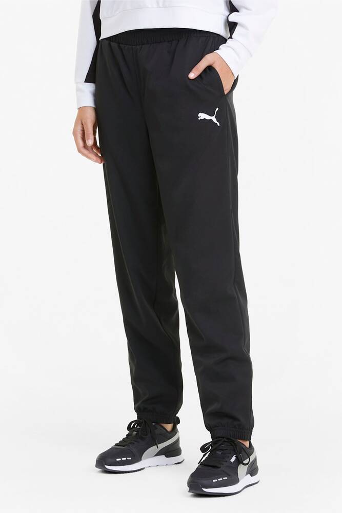 Puma Kadın Active Woven Eşofman Altı 586863-01 Siyah 