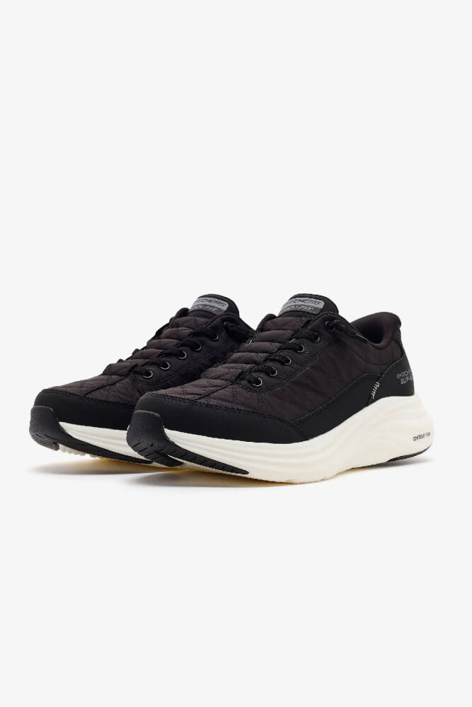 Skechers Erkek Contour Foam Cozy Fıt Ayakkabı 232619 BKW Siyah  - 3