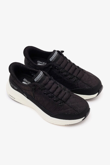 Skechers Erkek Contour Foam Cozy Fıt Ayakkabı 232619 BKW Siyah  - 6