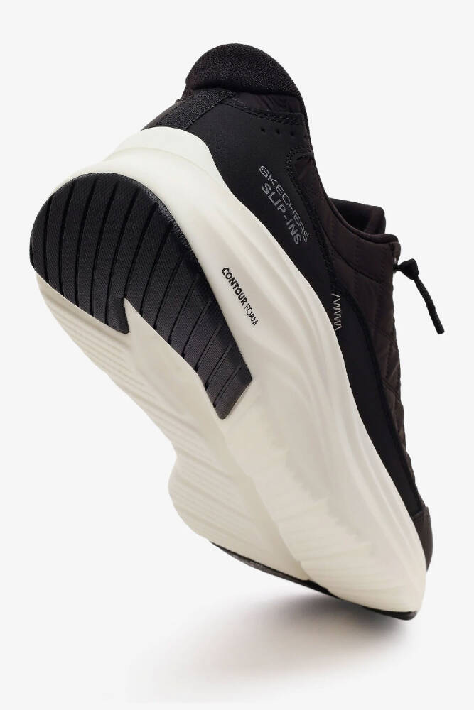 Skechers Erkek Contour Foam Cozy Fıt Ayakkabı 232619 BKW Siyah  - 7