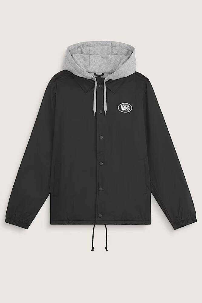 Torrey Hooded Coaches Ceket VN000T6RBLK1 Siyah 