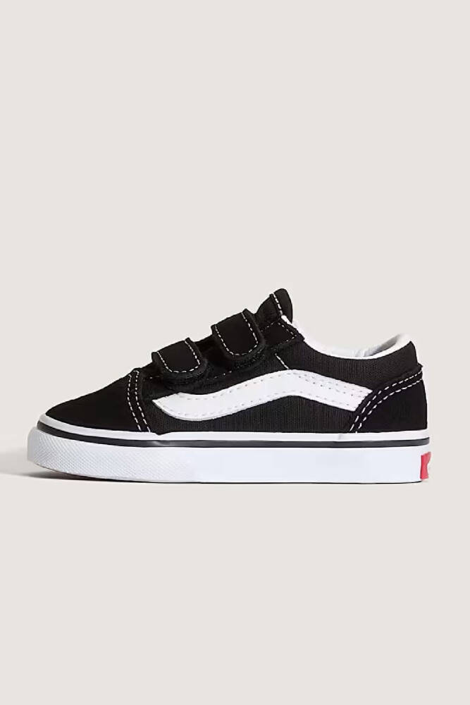 Vans Bebek Old Skool V Ayakkabı VN000D3YBLK1 Siyah - 1