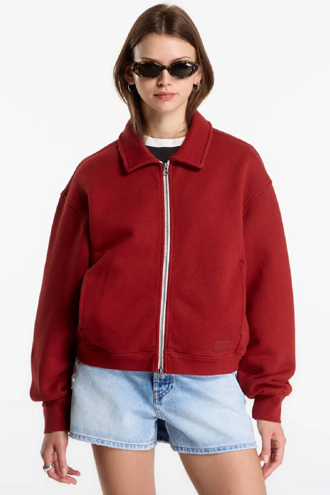 Vans Kadın Alanna Fleece Ceket VN000UB2H891 Kırmızı - 1