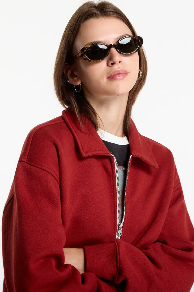 Vans Kadın Alanna Fleece Ceket VN000UB2H891 Kırmızı - 2