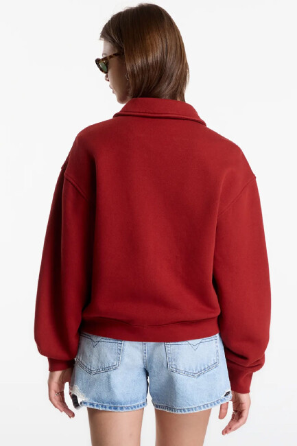 Vans Kadın Alanna Fleece Ceket VN000UB2H891 Kırmızı - 4