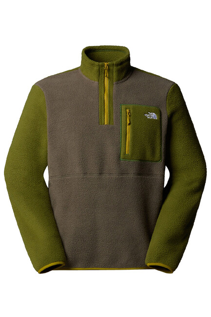 Yumıorı 1/4 Zıp Sweat NF0A883SEP71 Yeşil - Thumbnail