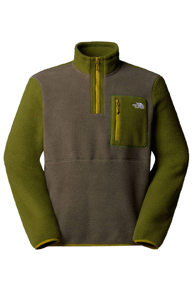 Yumıorı 1/4 Zıp Sweat NF0A883SEP71 Yeşil 