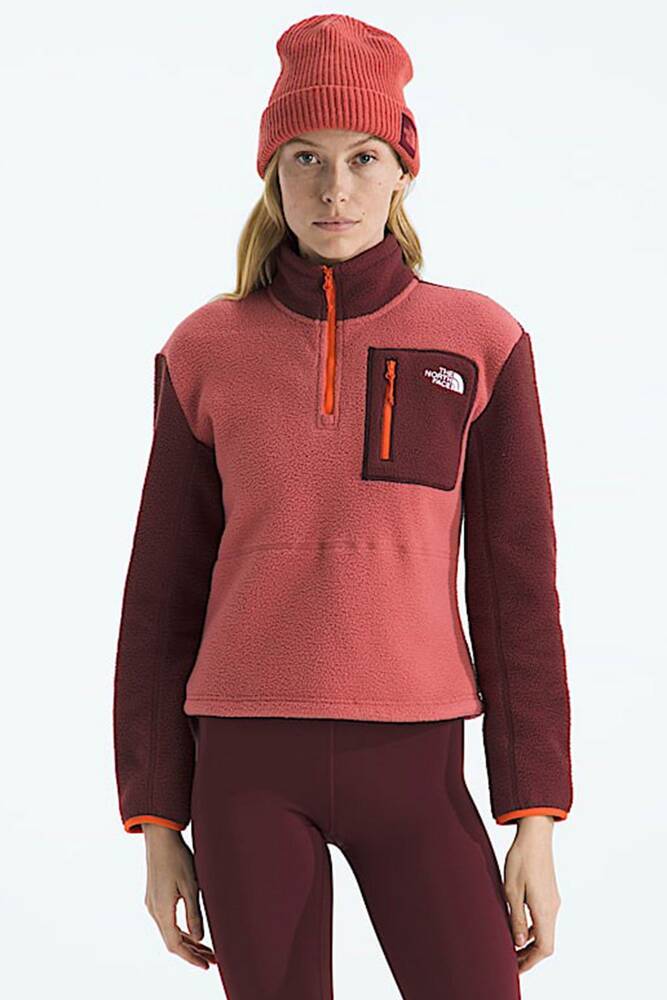 Yumıorı 1/4 Zıp Sweat NF0A8E89EOW1 Mor 